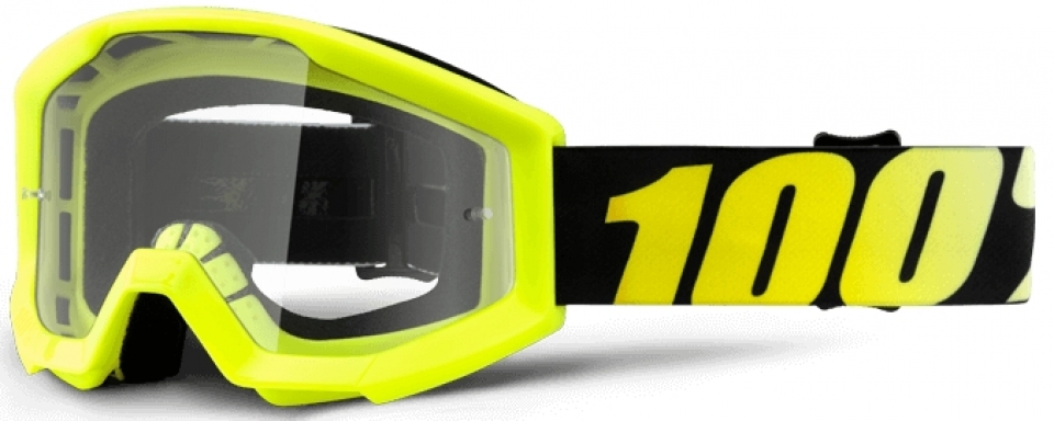 

100% Strata JR (2016), Black/yellow