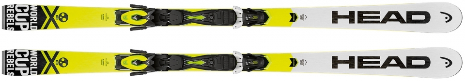 

Head WC Rebels i.GSR AB + PRD 12 Brake 85 [F] (2018), Yellow