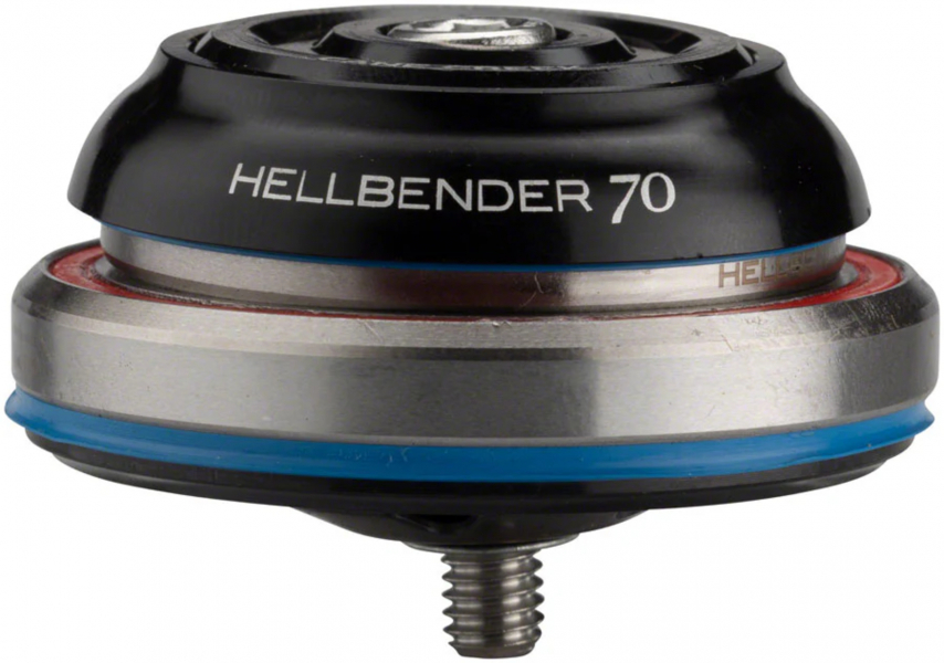 Рулевая колонка Cane Creek Рулевая колонка Hellbender 70 TPR-IS42/28.6/H9/IS52/40 Black (BAA1189K) - купить в Москве