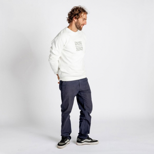 Толстовка IXS Brand organic 2.0 sweater, Offwhite - купить в Москве