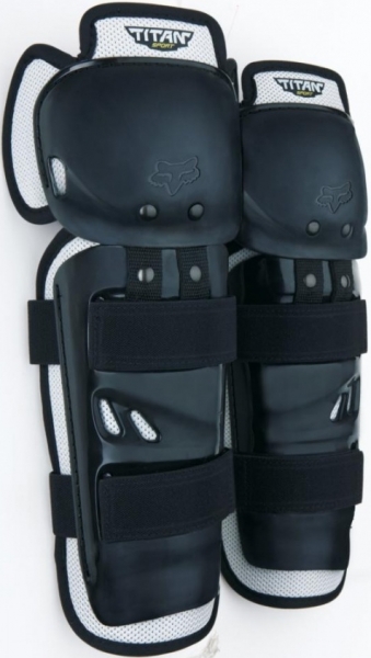 

Fox Titan Sport Knee/Shin Youth Guard (2016), Black