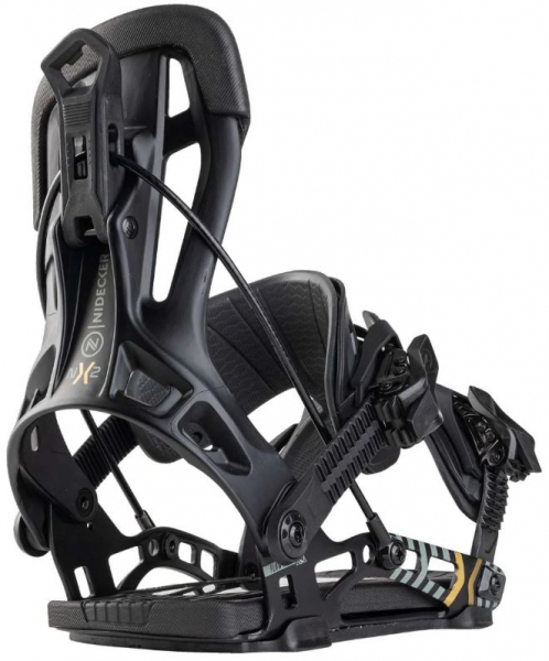 Крепление для сноуборда NIDECKER Flow NX2 Black  - купить в Москве