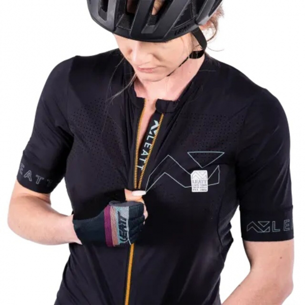 Велоджерси Leatt MTB Endurance 5.0W Jersey, Black - купить в Москве