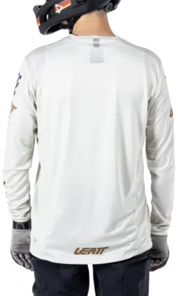 Велоджерси Leatt MTB Enduro 4.0 Jersey, Cream  - купить в Москве