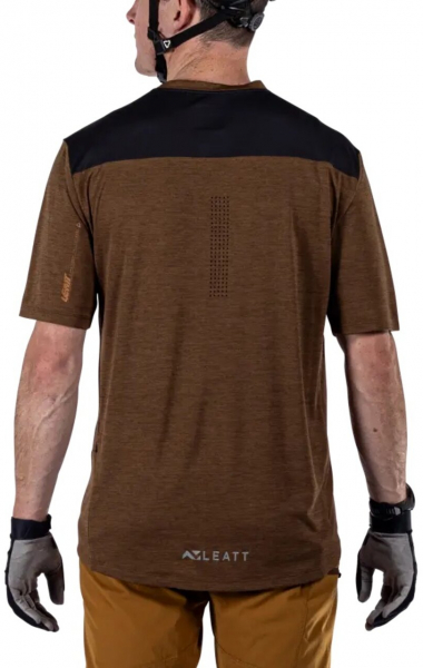 Велоджерси Leatt MTB Trail 1.0 Jersey, Loam  - купить в Москве