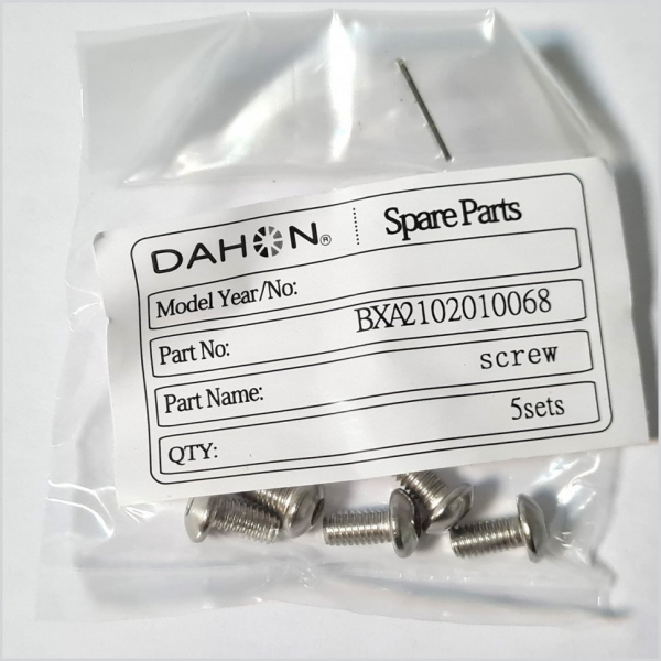 Комплектующие для рам Dahon Винт M4*8 под шестигранник для DOVE UNO - купить в Москве