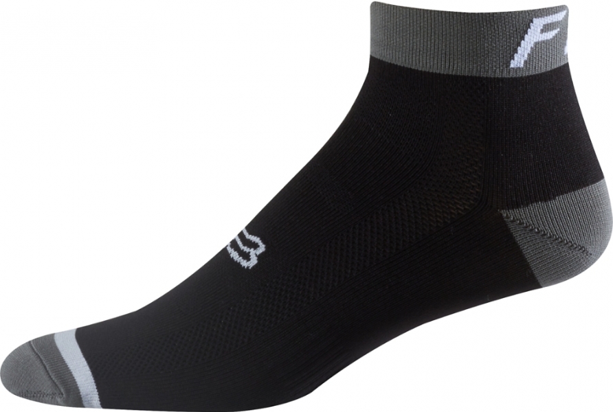 

Fox Logo Trail 4-inch Sock (2017), Black