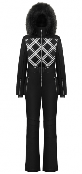 Горнолыжный комбинезон Poivre Blanc Комбинезон горнолыжный W24-0831-WO Cross Black - купить в Москве