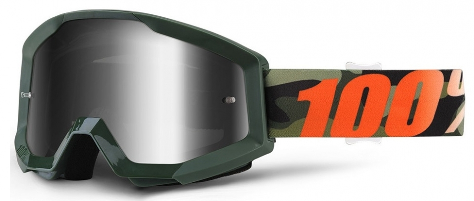 

100% Strata Huntsitan / Mirror Silver Lens (2018), Green