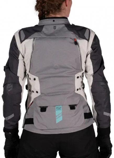 Текстильная мотокуртка Leatt ADV MultiTour 5.5 Women Jacket, Iron - купить в Москве