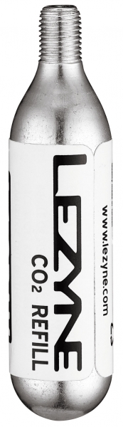 

Lezyne 16G CO2 Cartridge (2018), Silver