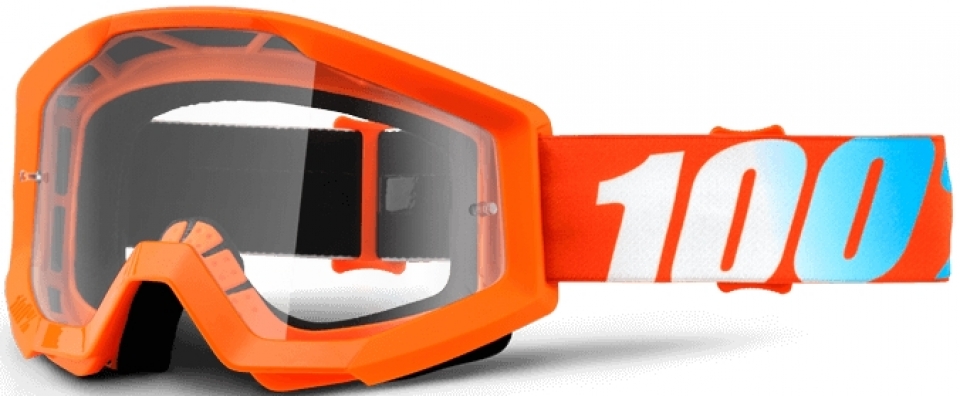 

100% Strata Clear Lens (2016), Orange