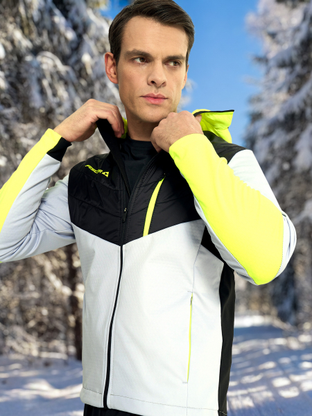 Куртку Fischer Hybrid Grey - купить в Москве