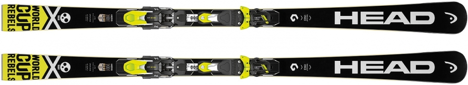 

Head WC Rebels i.Race RP EVO 14 + FF Pro 11 Brake 85[D] (2018), Black