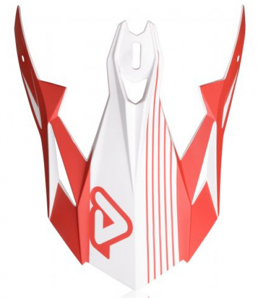 Козырьки Acerbis Для шлема X-Track Red/White - купить в Москве