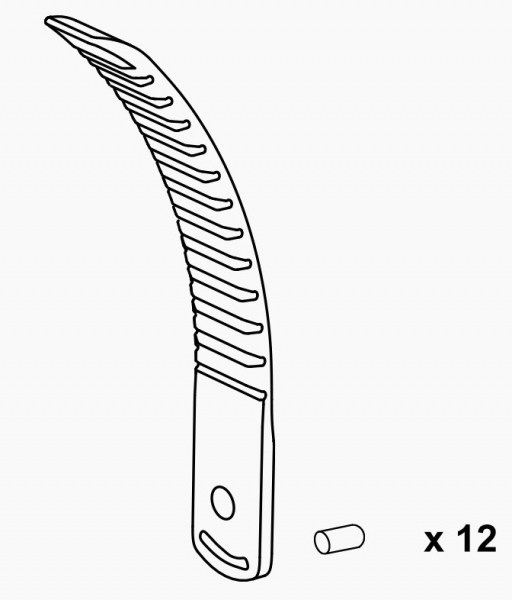 Запчасти для сноубордических креплений NIDECKER Набор нижних зубчатых ремешков 12Qckset Toe-Lddr Black - купить в Москве