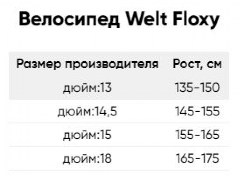    Welt Floxy 26 Rigid  2022