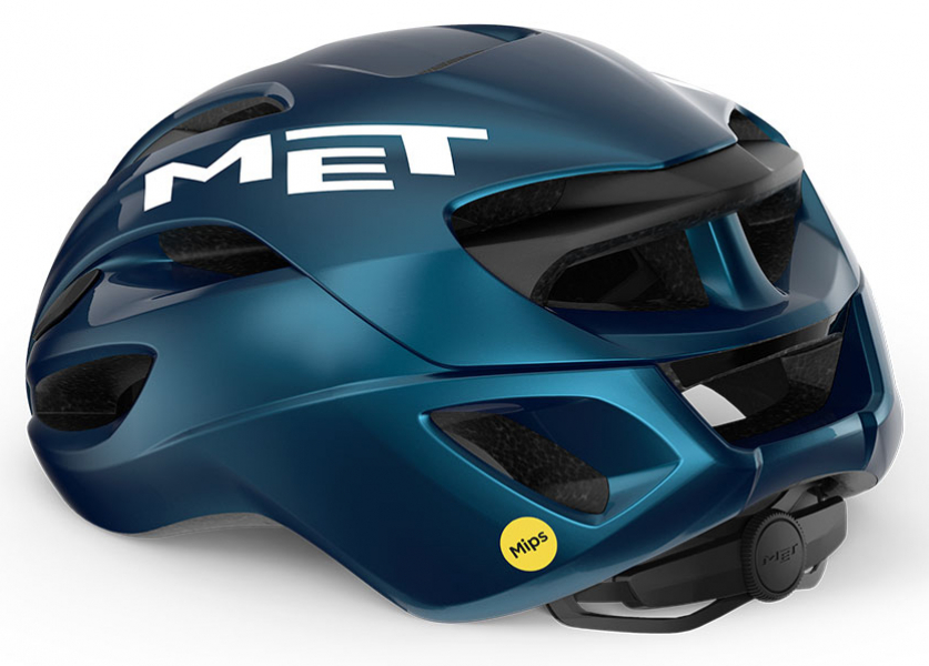 Велошлем Met Rivale MIPS Teal/Metallic Blue - купить в Москве