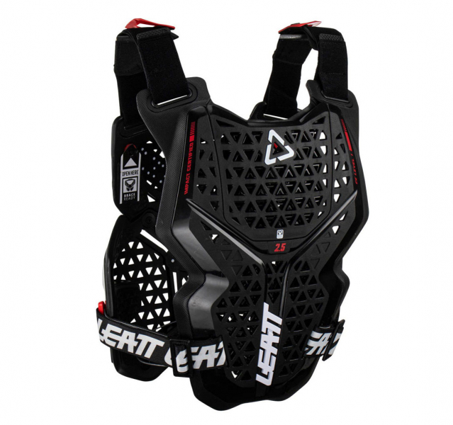 Защиту черепаха Leatt Защита панцирь Chest Protector 2.5, Black - купить в Москве